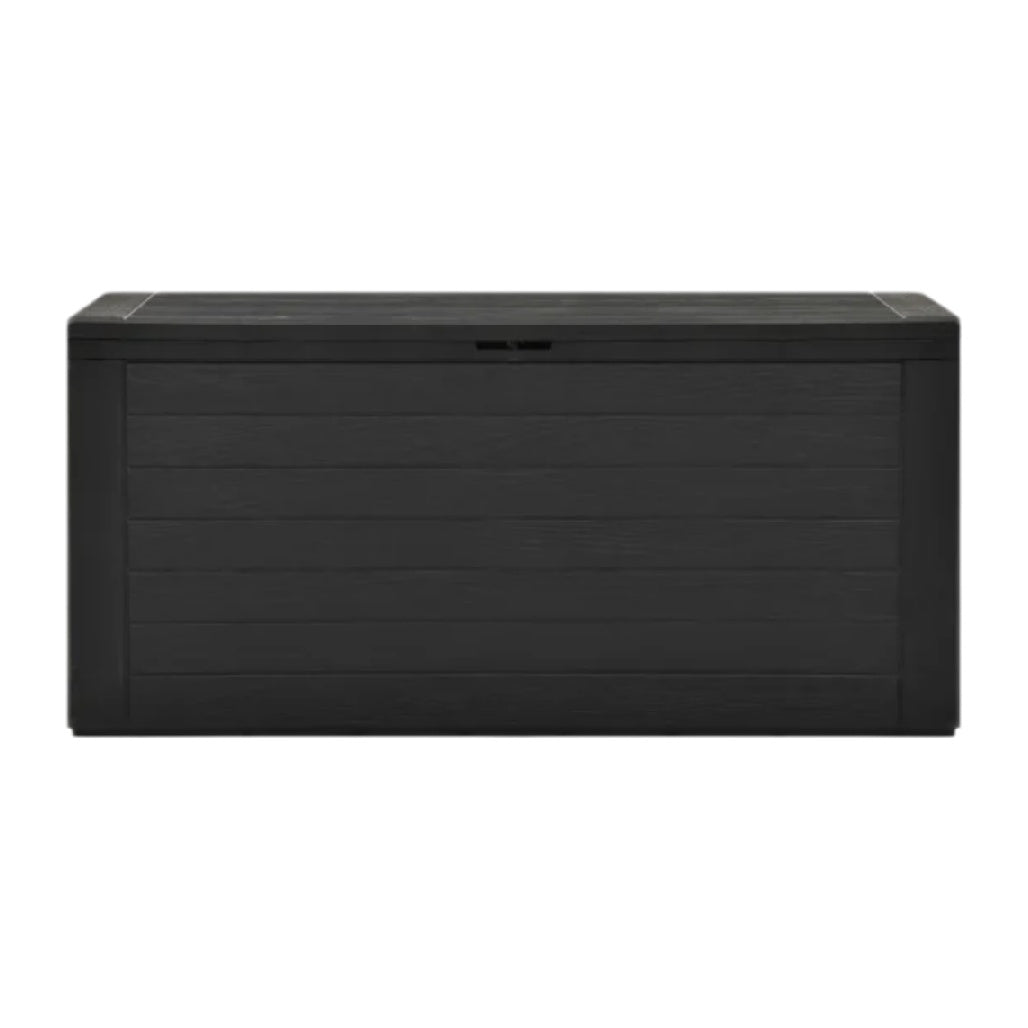 Coffre de rangement extérieur en résine synthétique pour jardin - 150 x 75 x 60