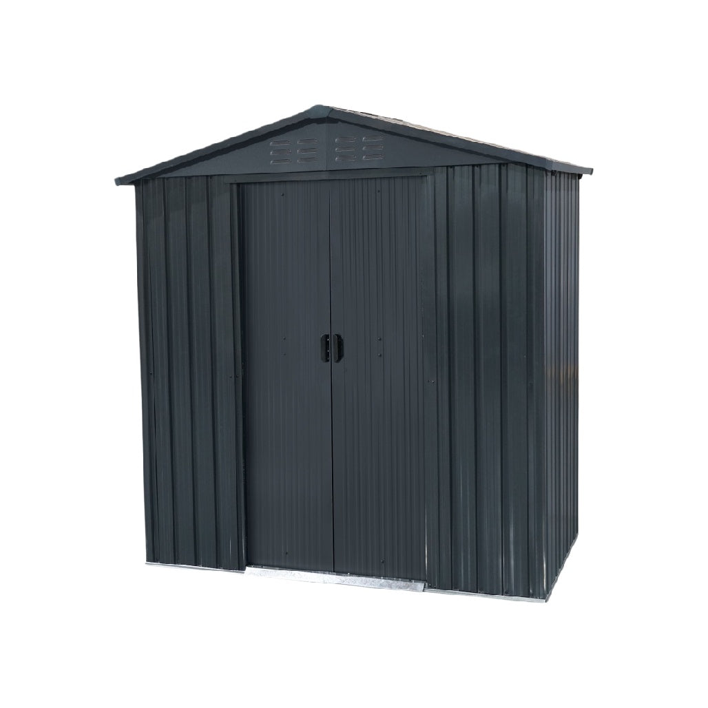Abri de jardin en métal pour rangement extérieur - mesures de protection et de stockage - métal galvanisé - 150 x 100 x 200