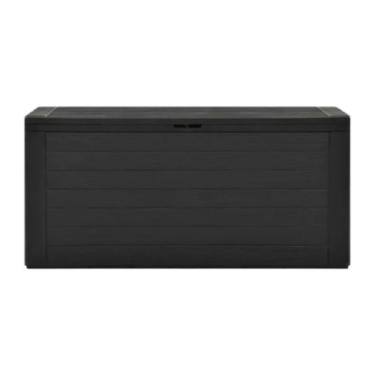 Coffre de rangement extérieur en résine synthétique pour jardin - 150 x 75 x 60