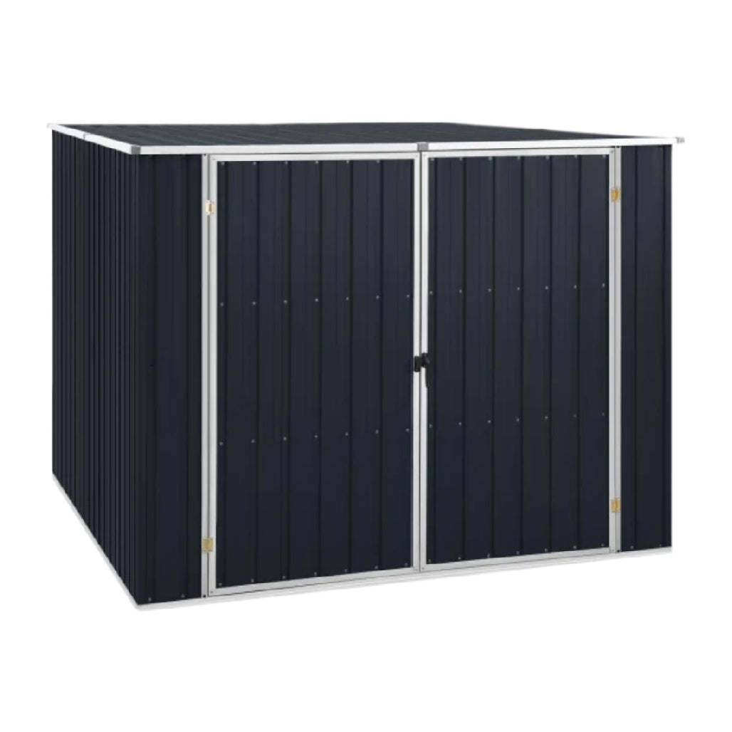 Abri de jardin en métal pour stockage extérieur - 200 x 150 x 150